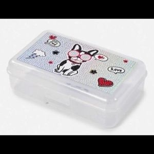 Justice Pawsitivity Puppy Dog Supply Pencil Box